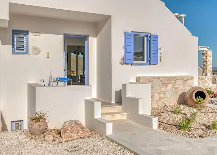 펜션 Paros Sea View Eco - Aetherian Ciel Villas, Aktaia *
